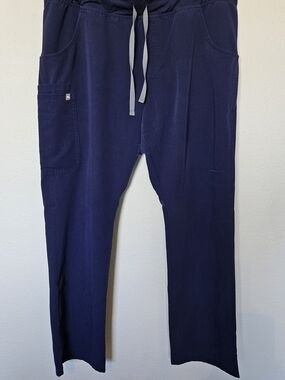 FIGS Women's KADE Navy Drawstring Pants XL Tall